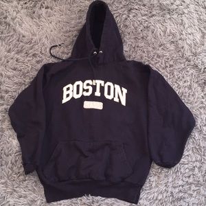 Boston Mass pull over sweatshirt sz small